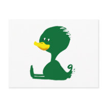 Green ducky postcards by jsoh Green ducky postcards