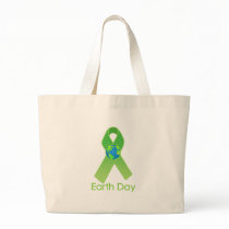 Green Earth Day Ribbon bags by ARTegrity Green Earth Day Ribbon bags