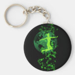 green Earth Keychain