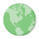 Green Earth Magnet