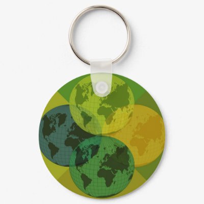 Green Earths Key Chains by naturetees