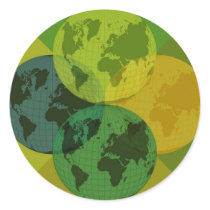 Green Earths stickers