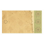 Green Edge Hang Tag Business Card