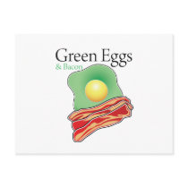 Green Eggs and Bacon Postcards