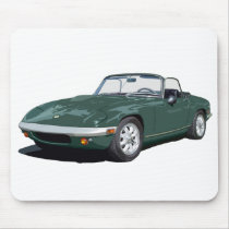 Green Elan S4 mousepads