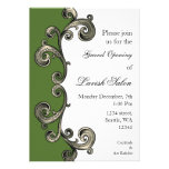 green Elegant Corporate party Invitation invitations