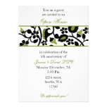 green Elegant Corporate party Invitation invitations