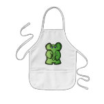 Green Elephant Childrens Apron