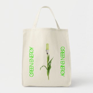 Green Energy Flower Bag