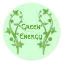 Green Energy stickers
