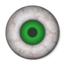 Green Eye  Magnet