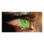 Green Eye Customized Photo Card