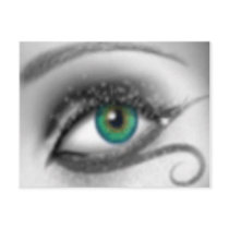 Green Eye postkarten by PrincessCourtney93 Green Eye postkarten