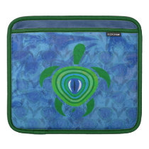 Green Eye Turtle iPad Sleeve