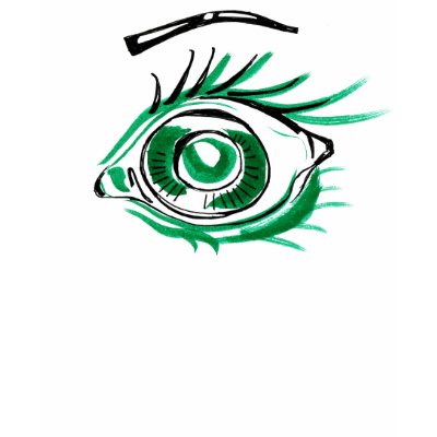 Green Eyed Envy T-Shirt by marianne13