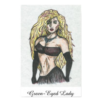 Green-Eyed Lady posters