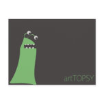 Green Eyed Monster Postcard