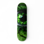 Green Eyed Monster Skateboard Deck