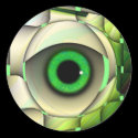 Green Eyed Monster stickers