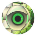 Green Eyed Monster stickers