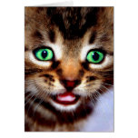 Green ...eyes cards