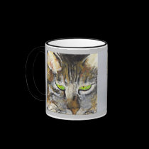 GREEN EYES MUG