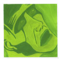 green face posters