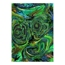 Green Face posters