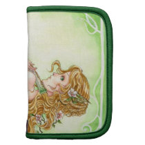 Green Fairy art Folio by Meredith Dillman planners