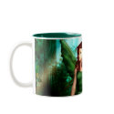 Green Fairy Glen Coffee Mug