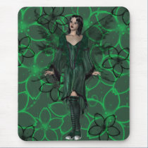 Green Fairy Goddess Mousepad