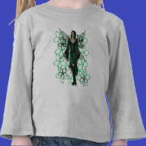 Green Fairy Goddess Toddler Shirt