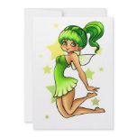 Green Fairy Custom Invitation