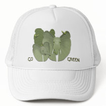 _Green Fantasy_#A540 hats by wizardmarilyn _Green Fantasy_#A540 hats
