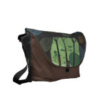 Green Fantasy Forest messenger bags