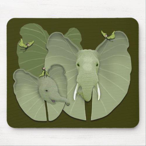 Green Fantasy mousepad