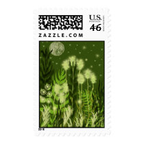 "Green Fantasy" stamp