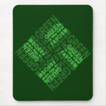 Green Fascism Mouse Pad