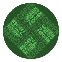 Green Fascism Stickers