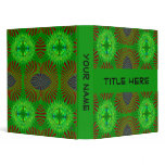 green feather fractal binders