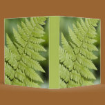 Green Fern Binder