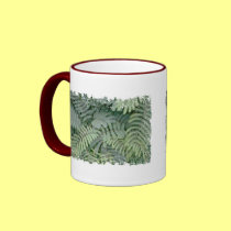 Green Fern mugs
