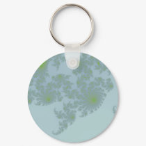 Green Ferns Keychain by JamesOakley Green Ferns Keychain