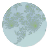Green Ferns Stickers
