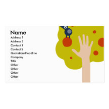 Green Fingers Business Card Template