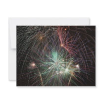 green-fireworks-at-night invitations
