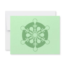Green Flake 2 invitations