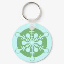 Green Flake 2 keychains