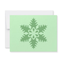 Green Flake 5 invitations