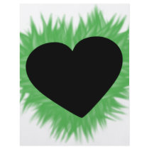 Green Flame Heart flyers